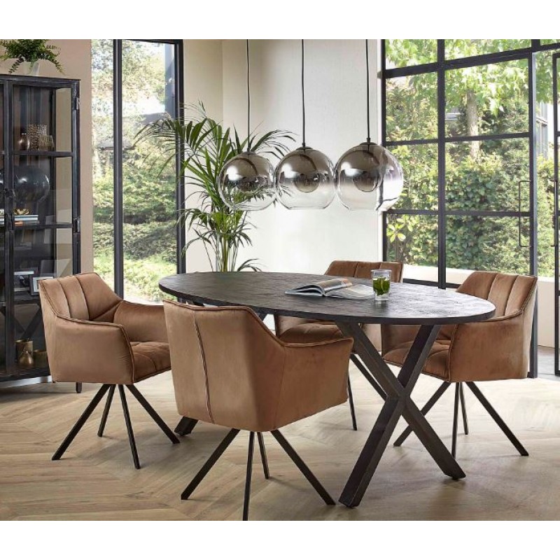 ZI Yucon Dining Table 200cm Black